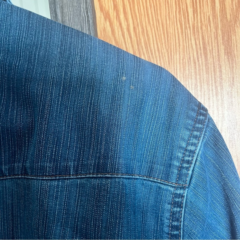 Wrangler Advanced Comfort Denim Shirt - Picture 6 of 6
